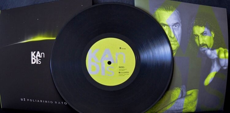 kandis vinylas uz poliarinio rato lp